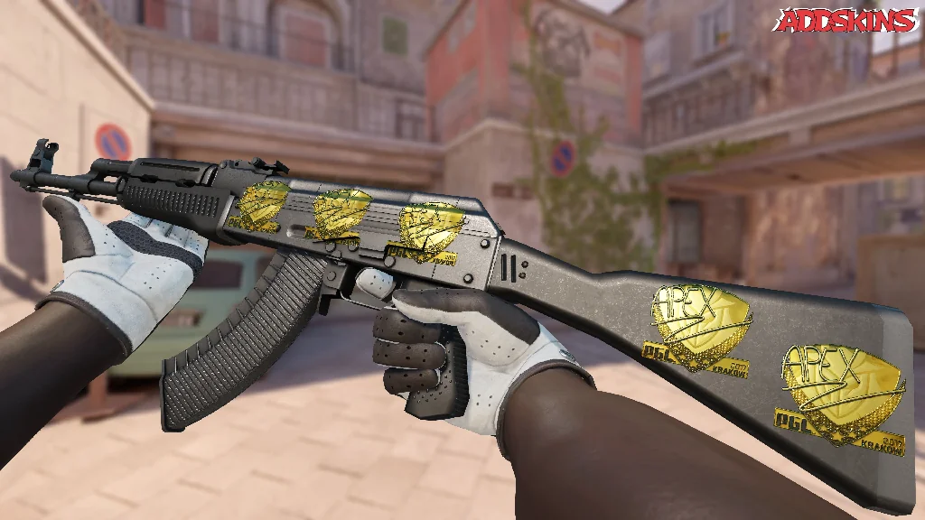 Sticker | apEX (Gold) | Krakow 2017 inspecting