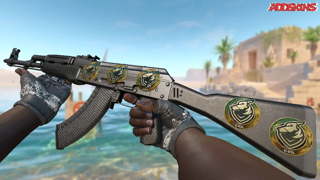 Sticker | Grayhound Gaming (Gold) | Katowice 2019 inspecting