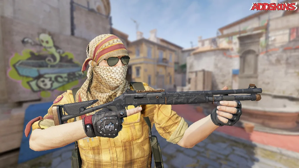 XM1014 | Black Site pose-3