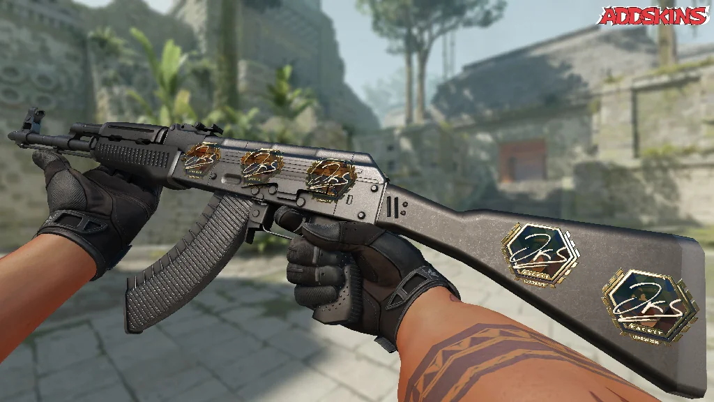 Sticker | jks (Gold) | London 2018 inspecting