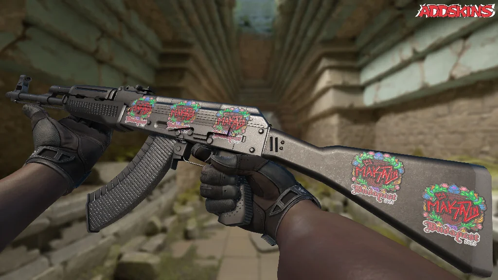 Sticker | Maka (Embroidered) | Budapest 2025 inspecting