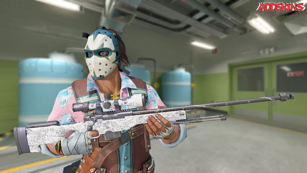 AWP | The End pose-1