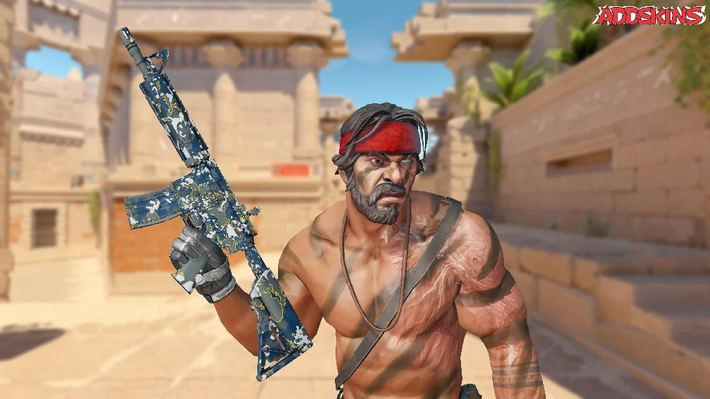 M4A4 | Global Offensive pose-2