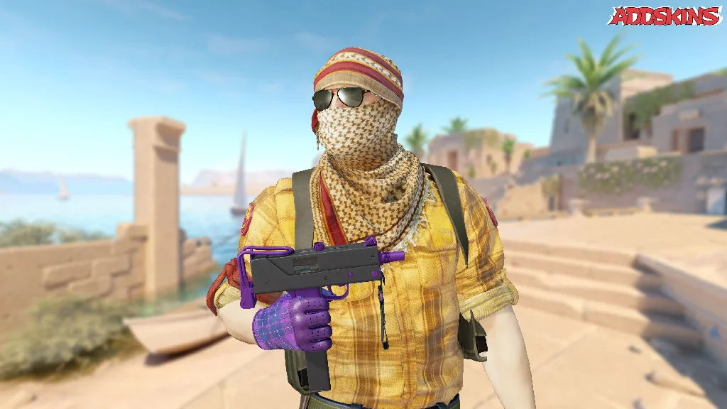 MAC-10 | Ultraviolet pose-1