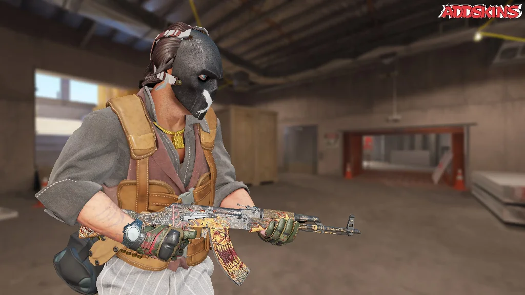 AK-47 | Searing Rage pose-3