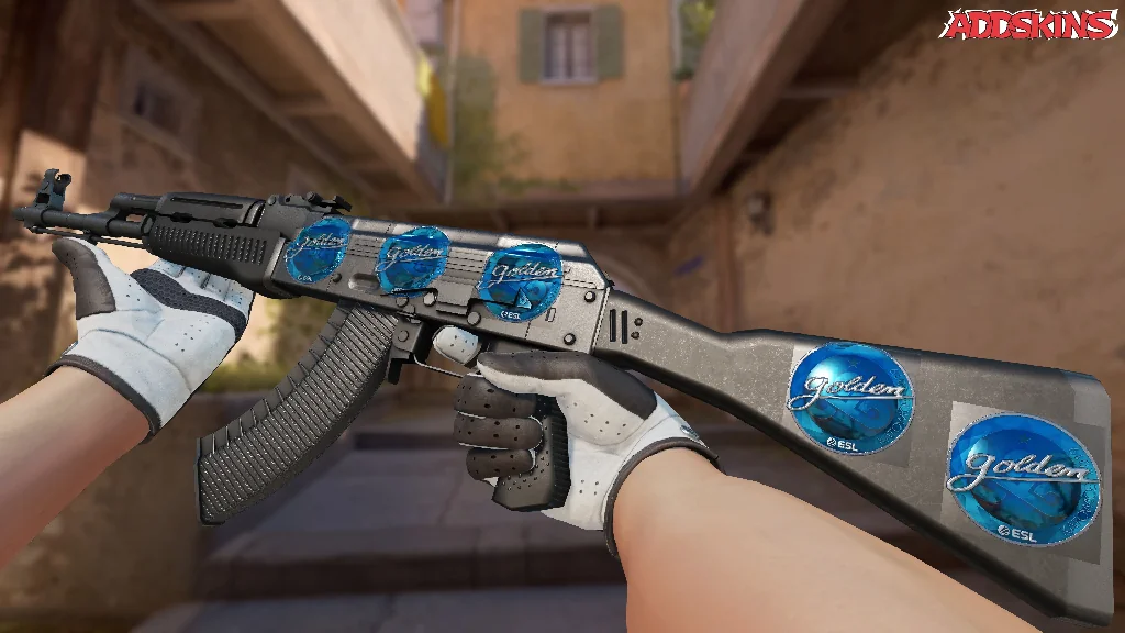 Sticker | Golden (Foil) | Katowice 2019 inspecting