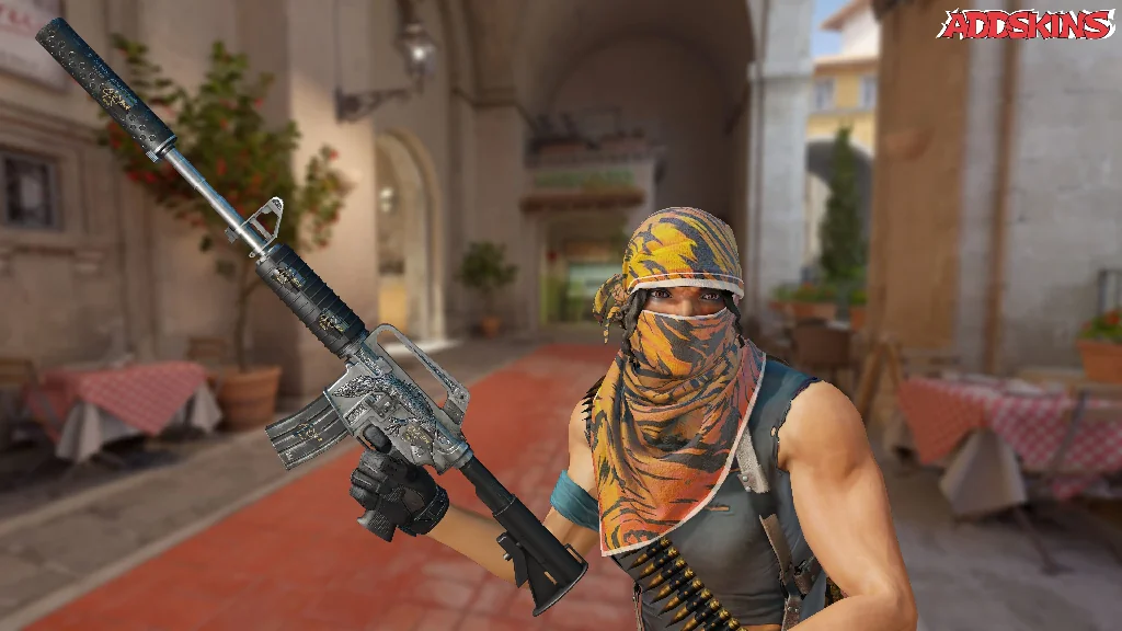 Sticker | Hello AWP (Gold) pose-2