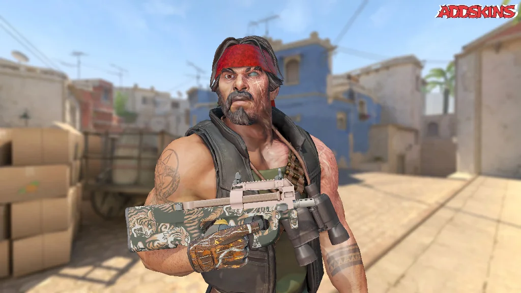 P90 | Tiger Pit pose-1