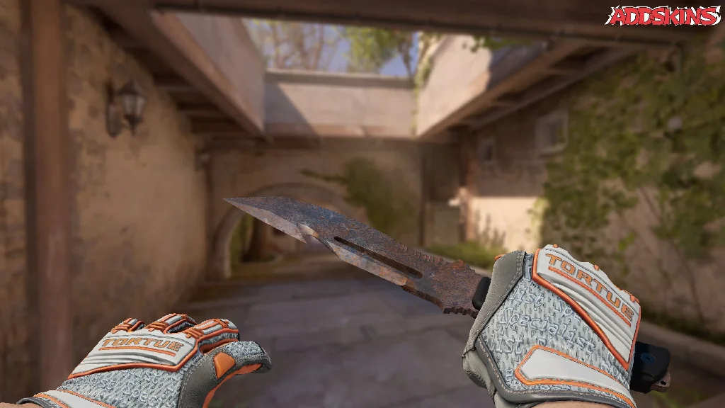 ★ Survival Knife | Rust Coat holding