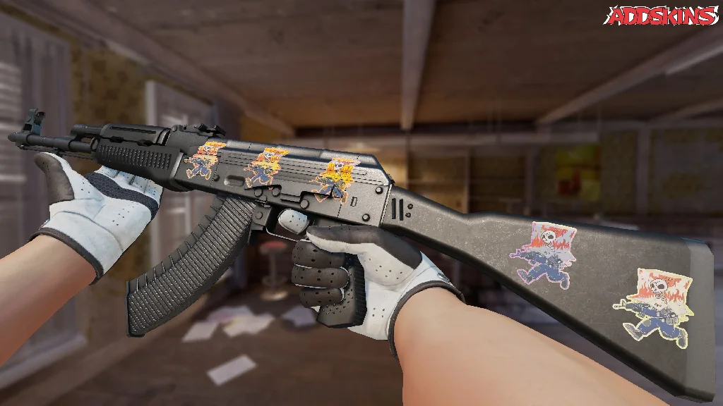 Sticker | Handle With Care (Holo) inspecting