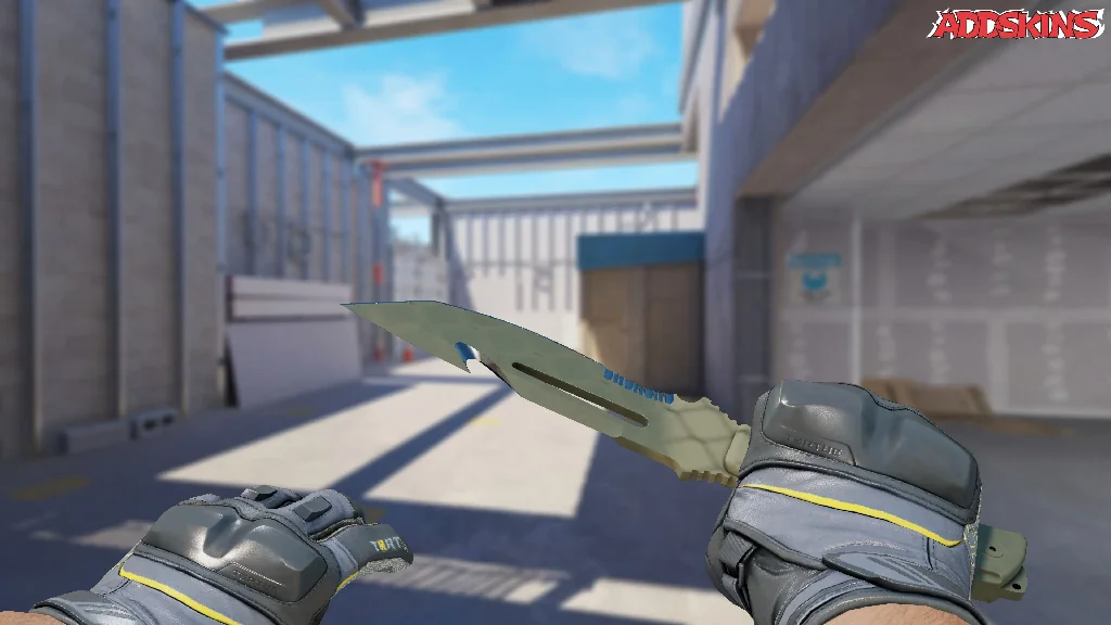 ★ Survival Knife | Safari Mesh holding