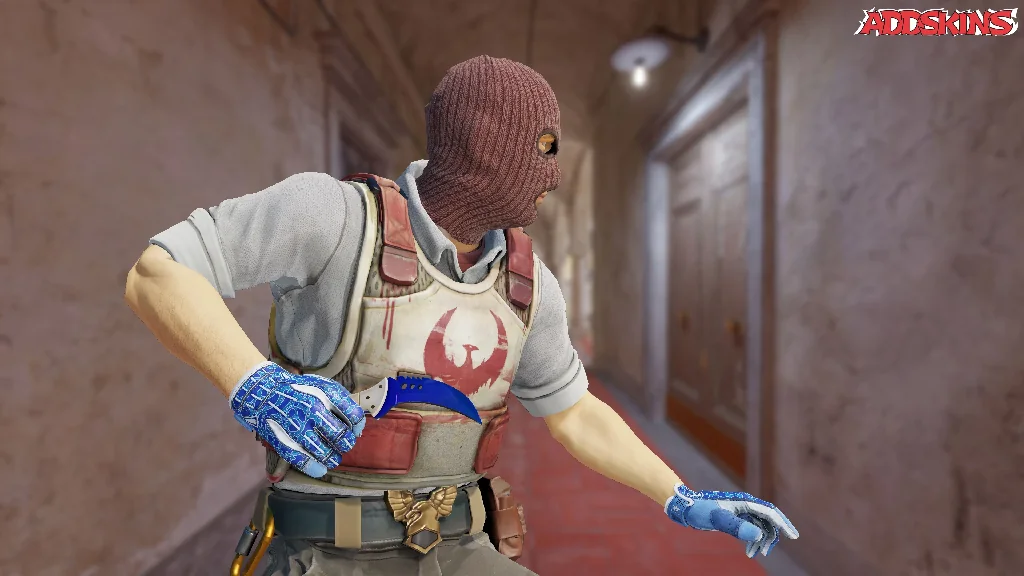 ★ Talon Knife | Doppler Sapphire pose-3