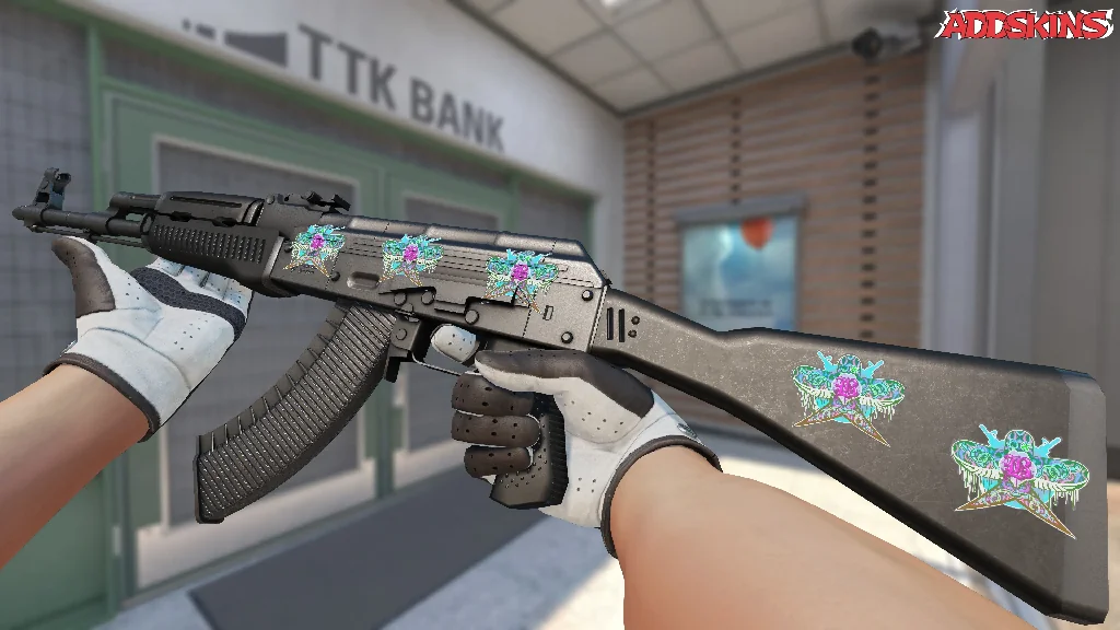 Sticker | Blue Swallow inspecting