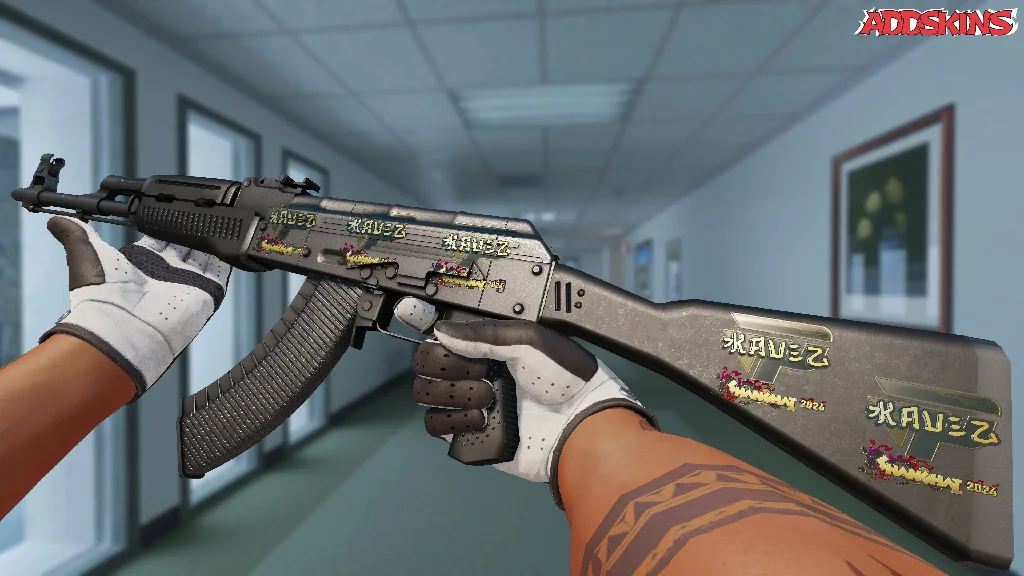 Sticker | kauez (Gold) | Shanghai 2024 inspecting