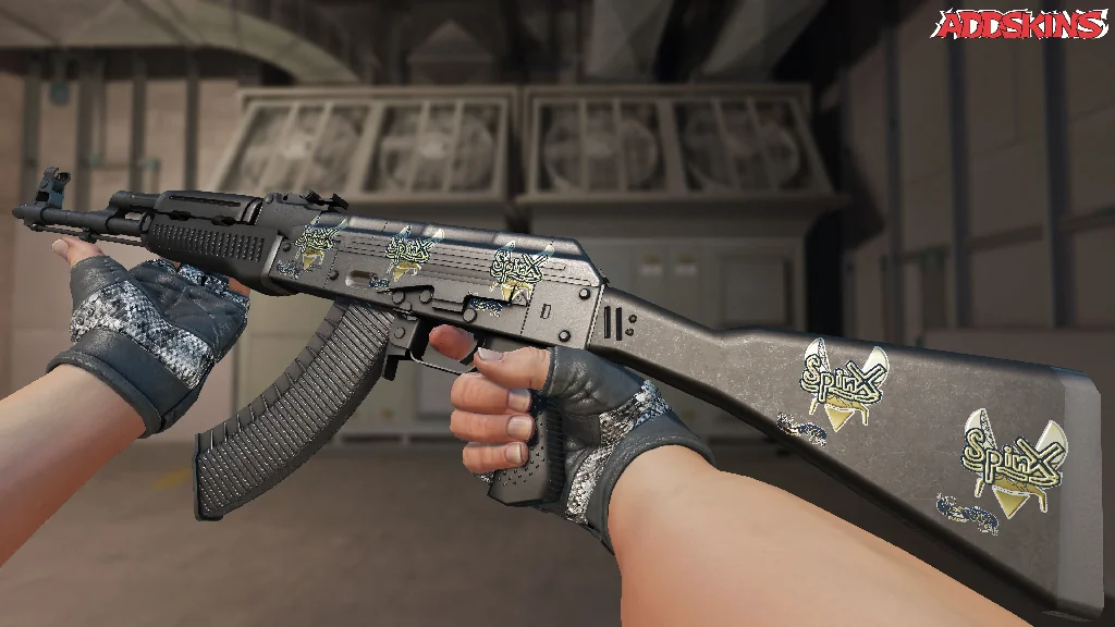 Sticker | Spinx (Gold) | Paris 2023 inspecting