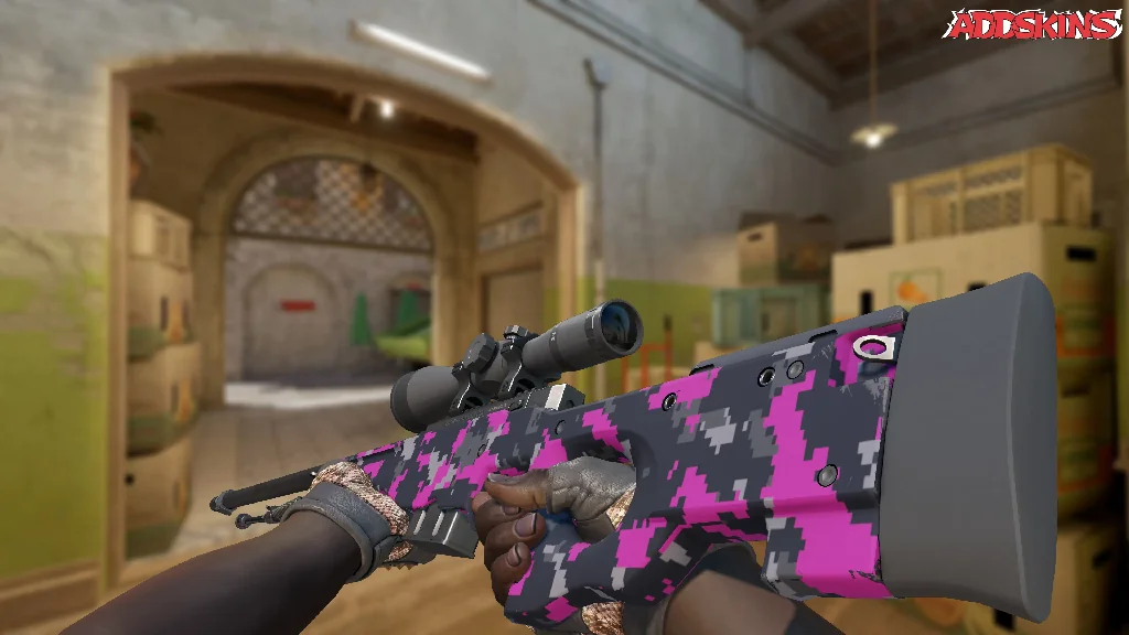 AWP | Pink DDPAT inspecting