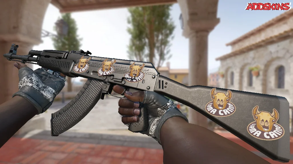 Sticker | Llama Cannon inspecting