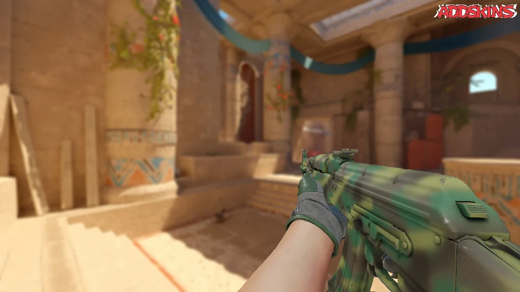 AK-47 | Jungle Spray holding