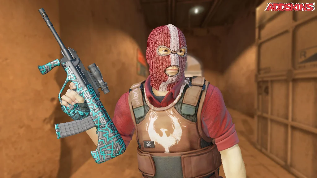 AUG | Ricochet pose-2