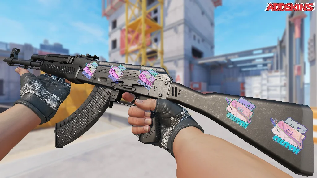 Sticker | Nice Clutch (Holo) inspecting