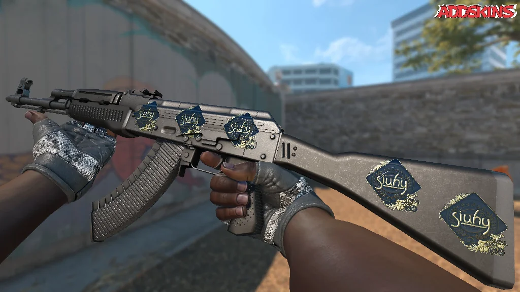 Sticker | siuhy (Gold) | Rio 2022 inspecting