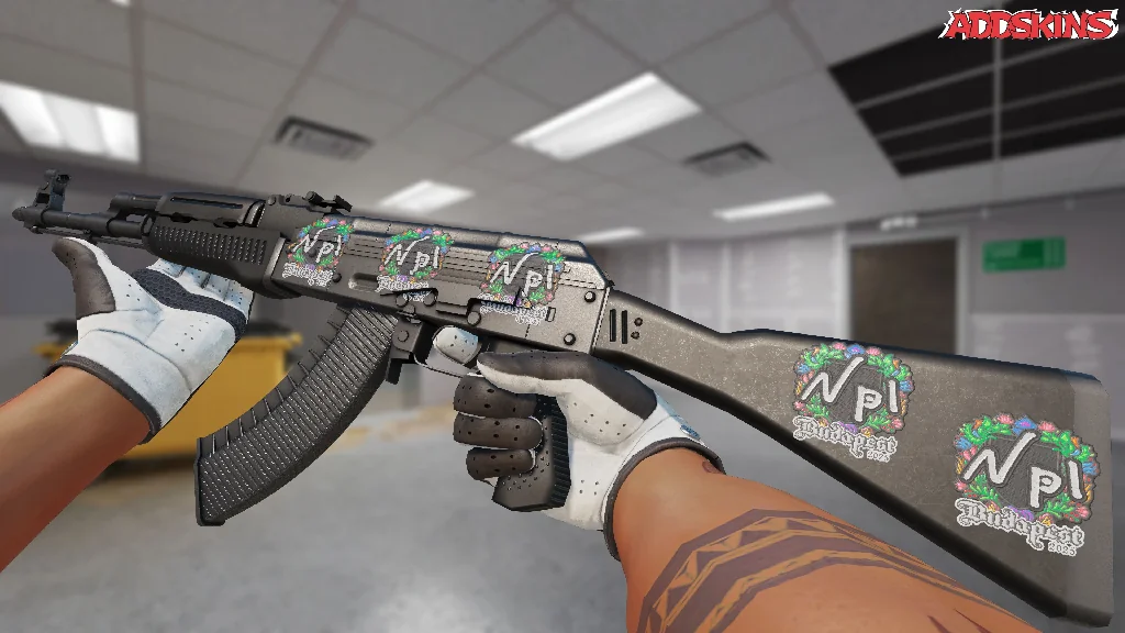 Sticker | npl (Embroidered) | Budapest 2025 inspecting