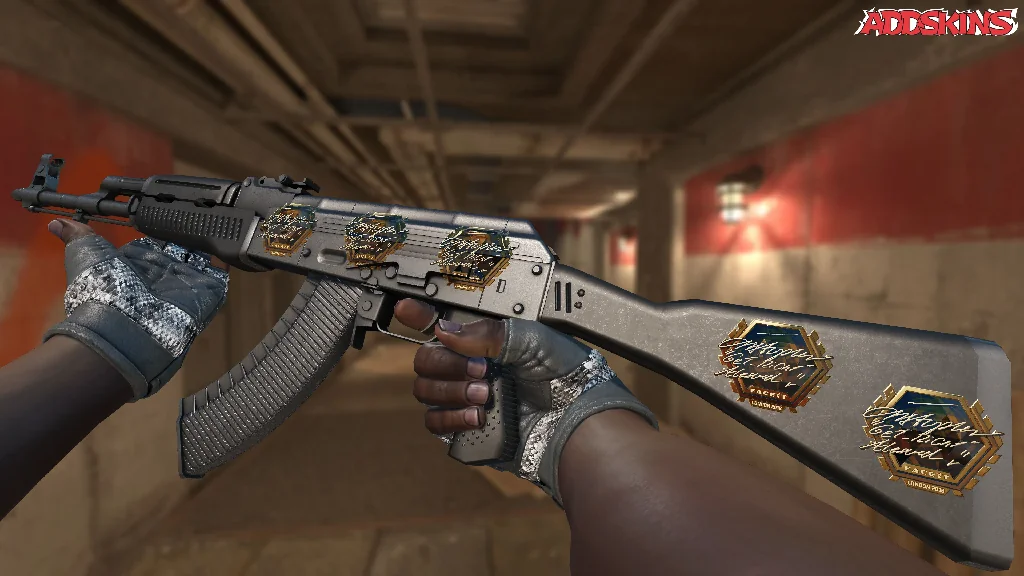 Sticker | GeT_RiGhT (Gold) | London 2018 inspecting