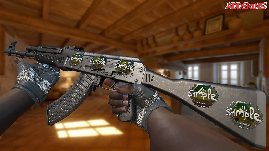 Sticker | s1mple (Foil) | London 2018 inspecting