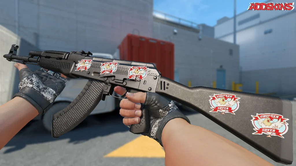 Sticker | Chicken Lover inspecting