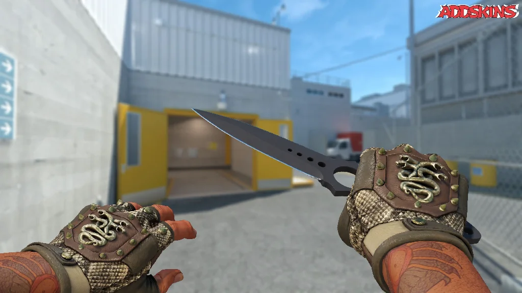 ★ Skeleton Knife | Ultraviolet holding