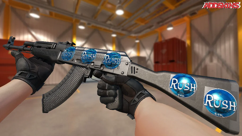 Sticker | RUSH (Foil) | Katowice 2019 inspecting