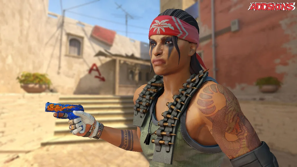 P2000 | Fire Elemental pose-3