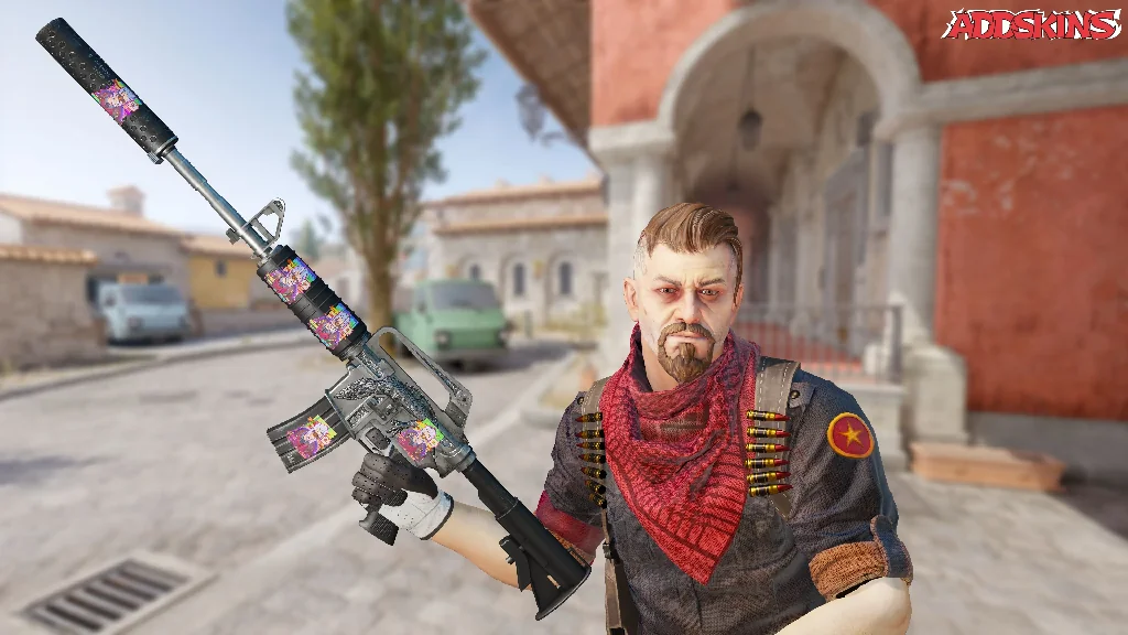 Sticker | Cyber Romanov (Holo) pose-2