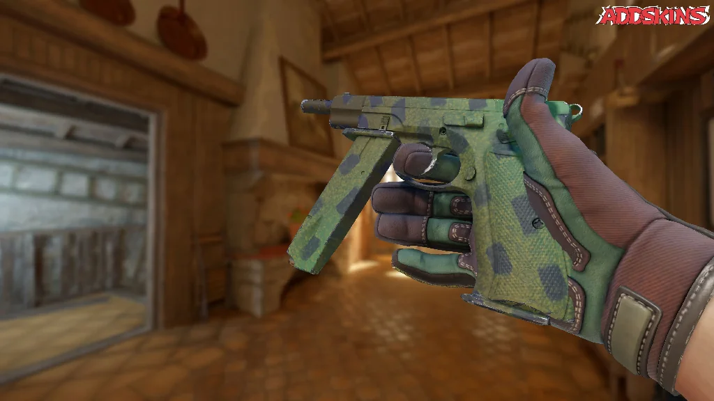 CZ75-Auto | Jungle Dashed inspecting