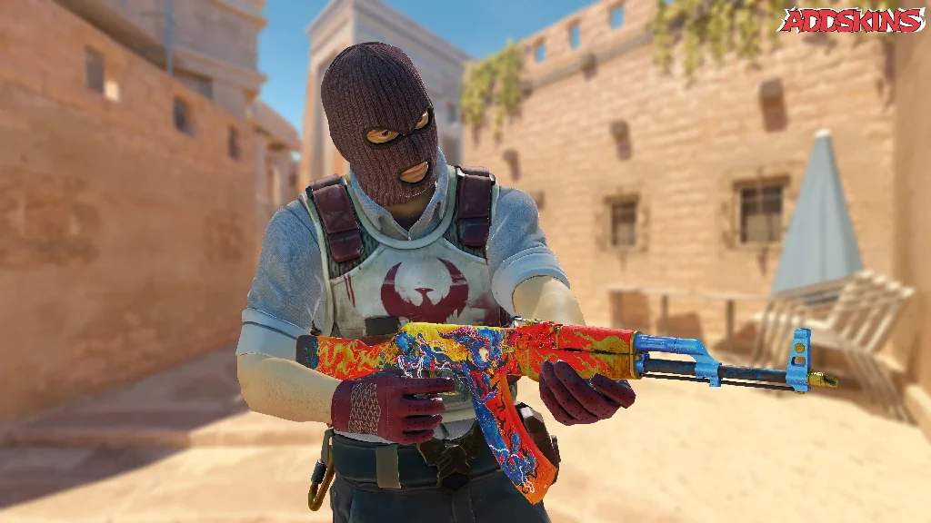AK-47 | Consequence of the Jinn pose-3