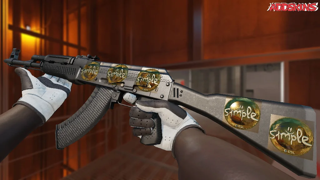Sticker | s1mple (Gold) | Katowice 2019 inspecting