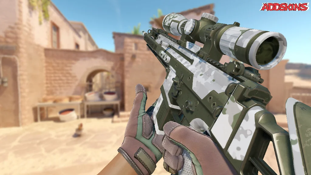 SCAR-20 | Arctic Camo Panels reloading