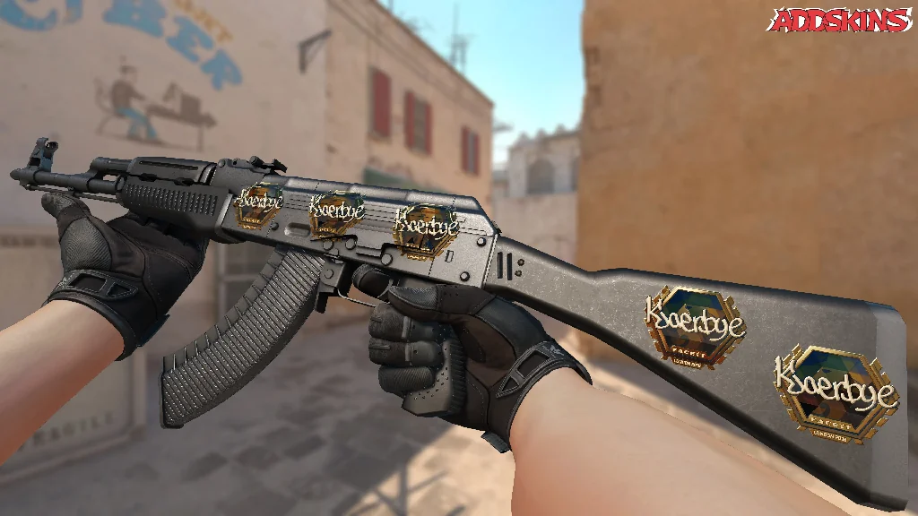 Sticker | Kjaerbye (Gold) | London 2018 inspecting