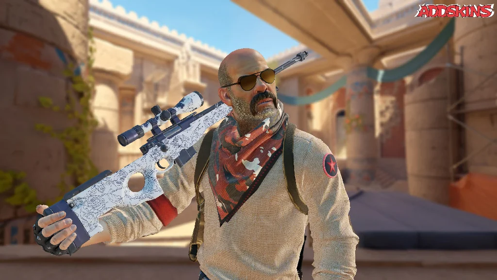 AWP | The End pose-2