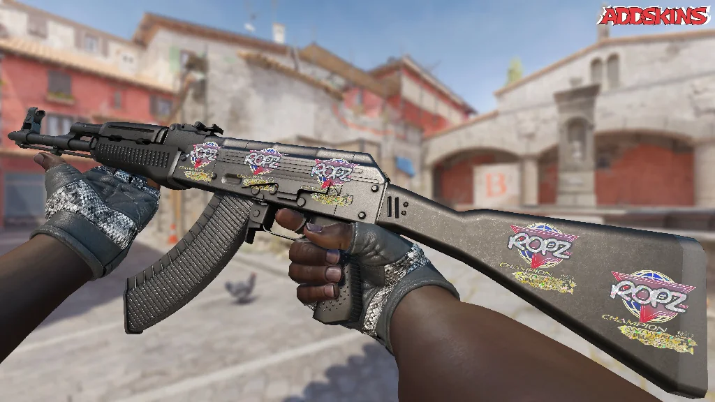 Sticker | ropz (Glitter, Champion) | Antwerp 2022 inspecting