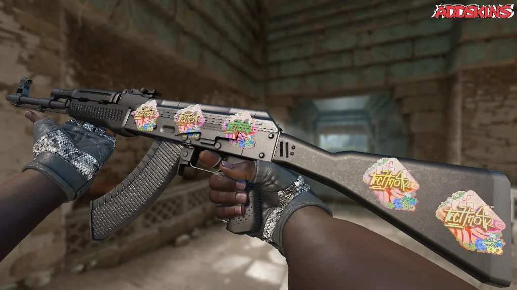 Sticker | Techno4K (Holo) | Rio 2022 inspecting