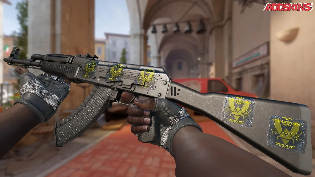 Sticker | FlameZ (Foil, Champion) | Austin 2025 inspecting