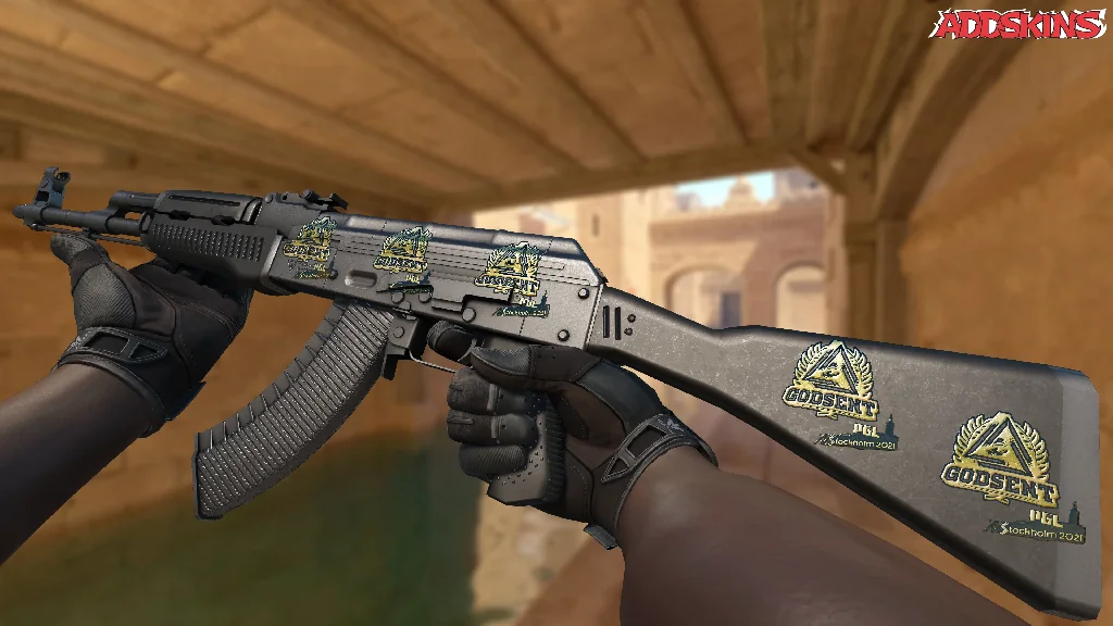 Sticker | GODSENT (Gold) | Stockholm 2021 inspecting