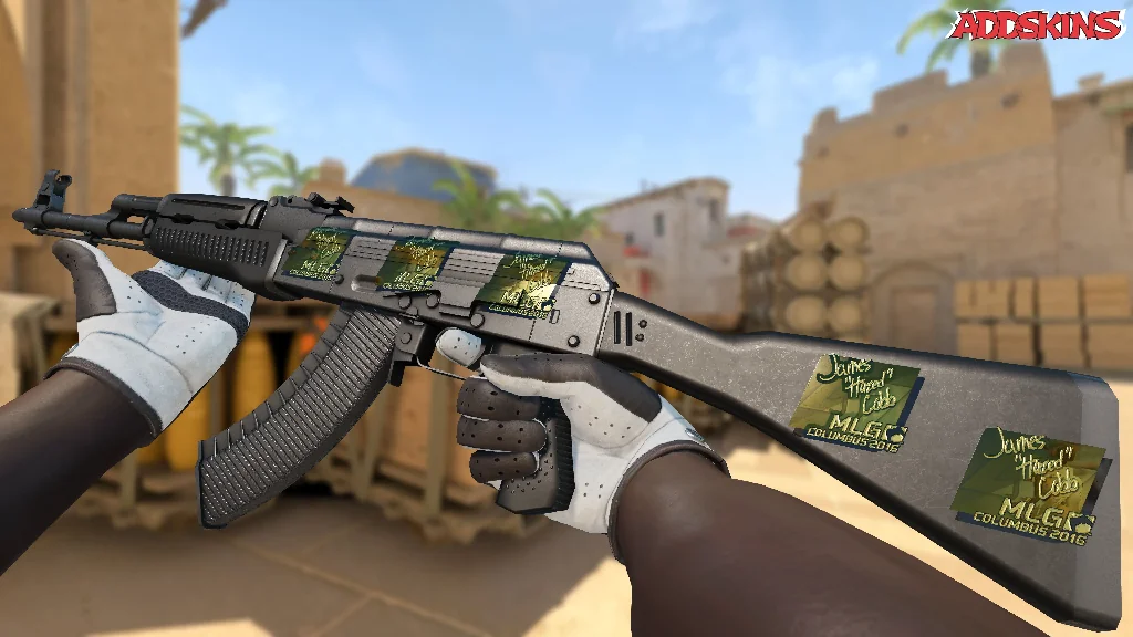 Sticker | hazed (Gold) | MLG Columbus 2016 inspecting