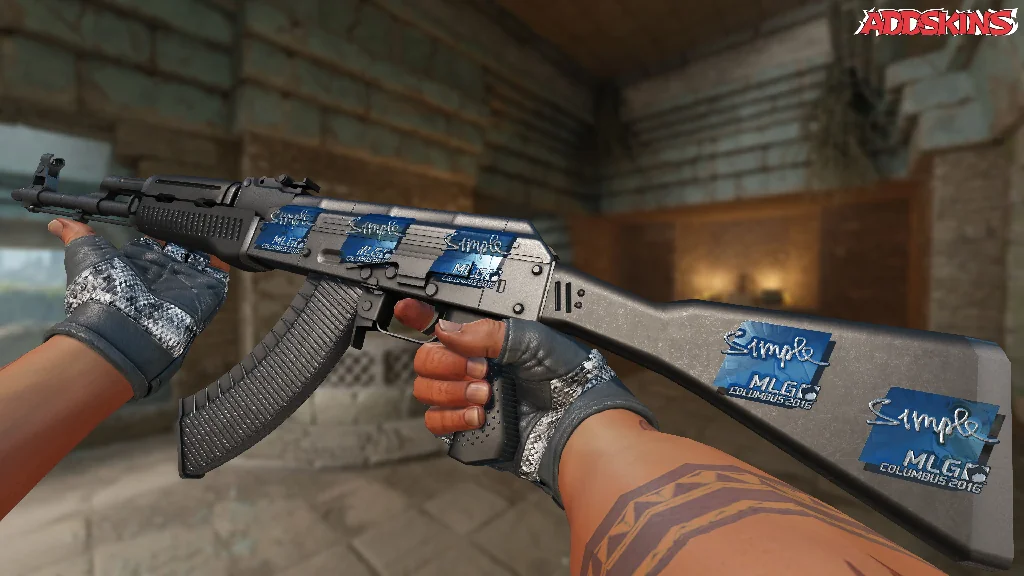 Sticker | s1mple (Foil) | MLG Columbus 2016 inspecting