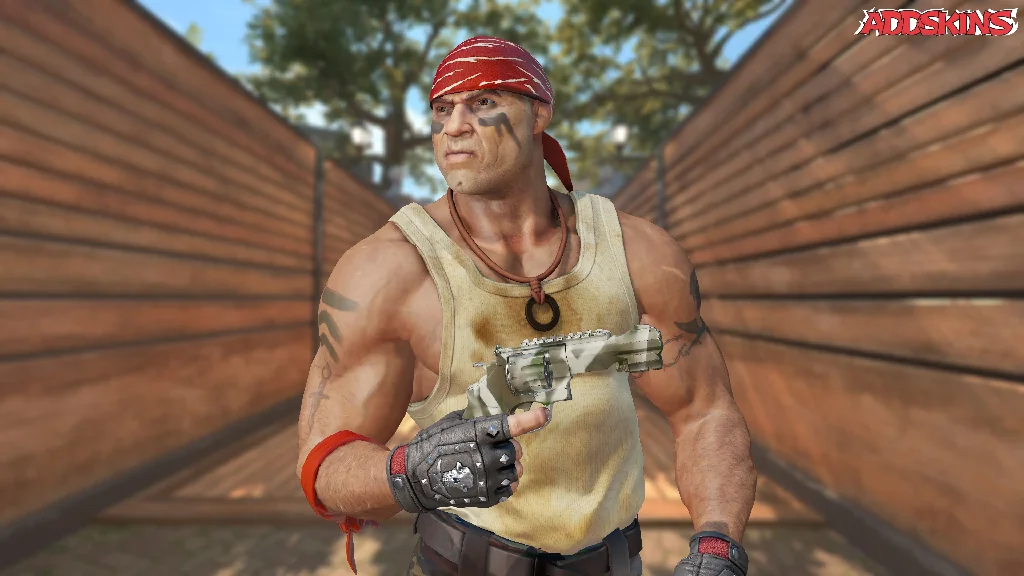 R8 Revolver | Bone Mask pose-1