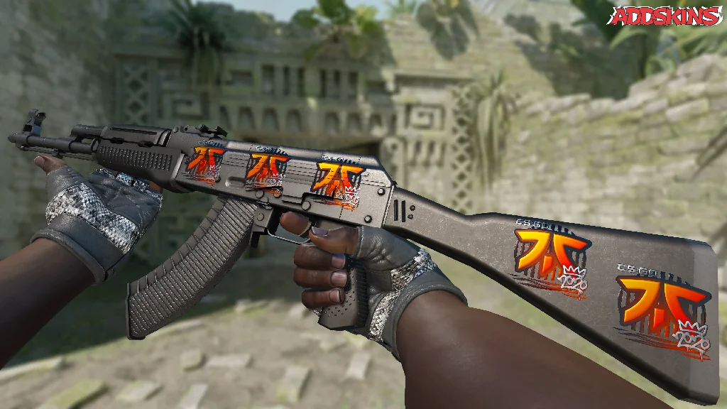 Sticker | Fnatic (Foil) | 2020 RMR inspecting