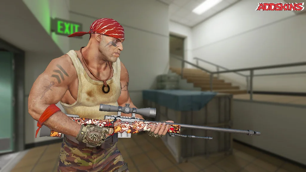 AWP | PAW pose-3