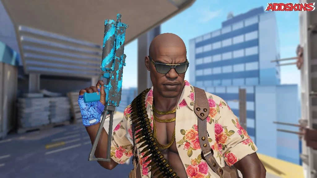 PP-Bizon | Blue Streak pose-2