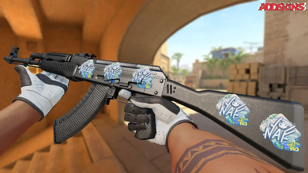 Sticker | NAF | Rio 2022 inspecting